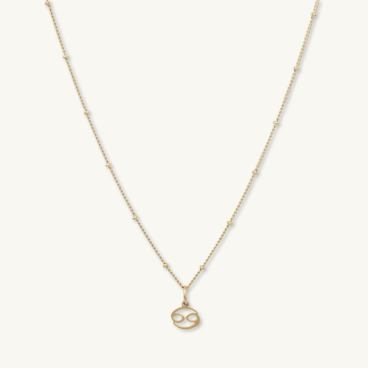 Cancer Pendant Zodiac Star Sign Necklace