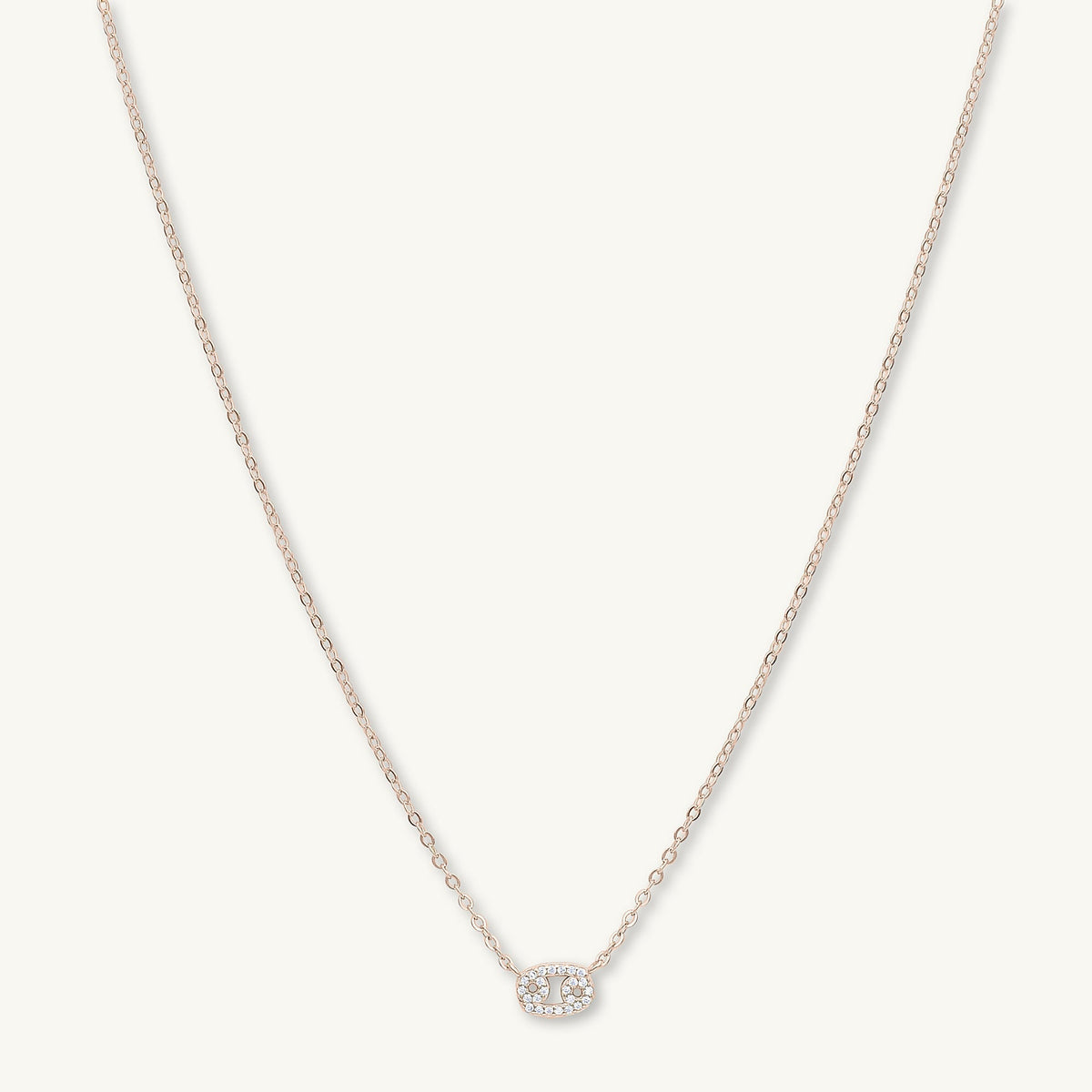 Cancer Sapphire Charm Zodiac Star Sign Necklace