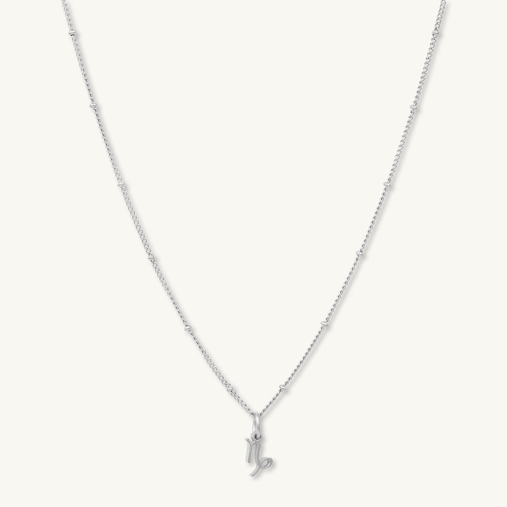 Capricorn Pendant Zodiac Star Sign Necklace