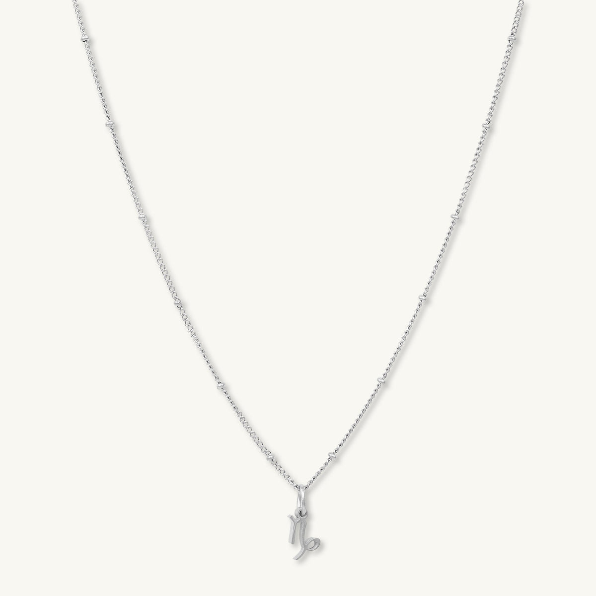 Capricorn Pendant Zodiac Star Sign Necklace