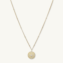 Celestial Sun Medallion Disc Necklace