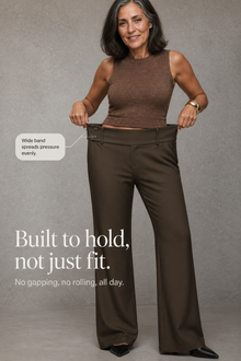 Nolamere – Wide-Leg High-Waisted Dress Trousers