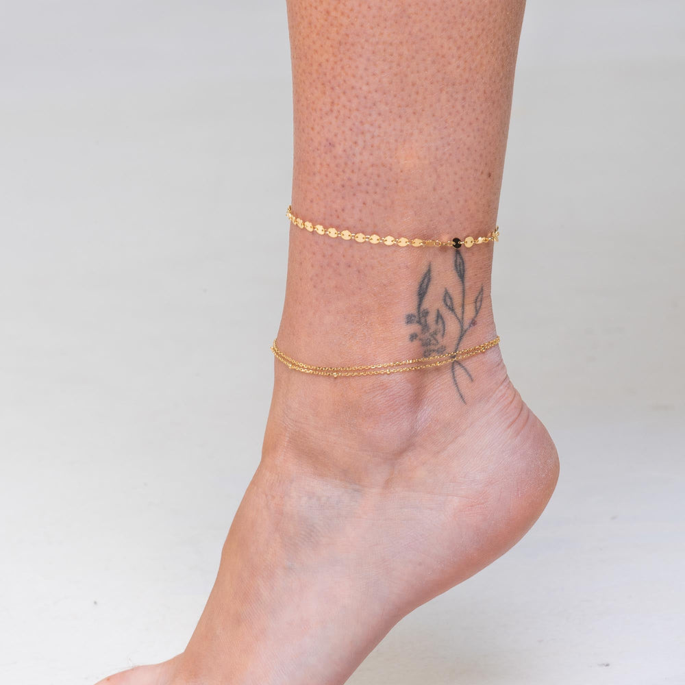 Circle Link Chain Anklet