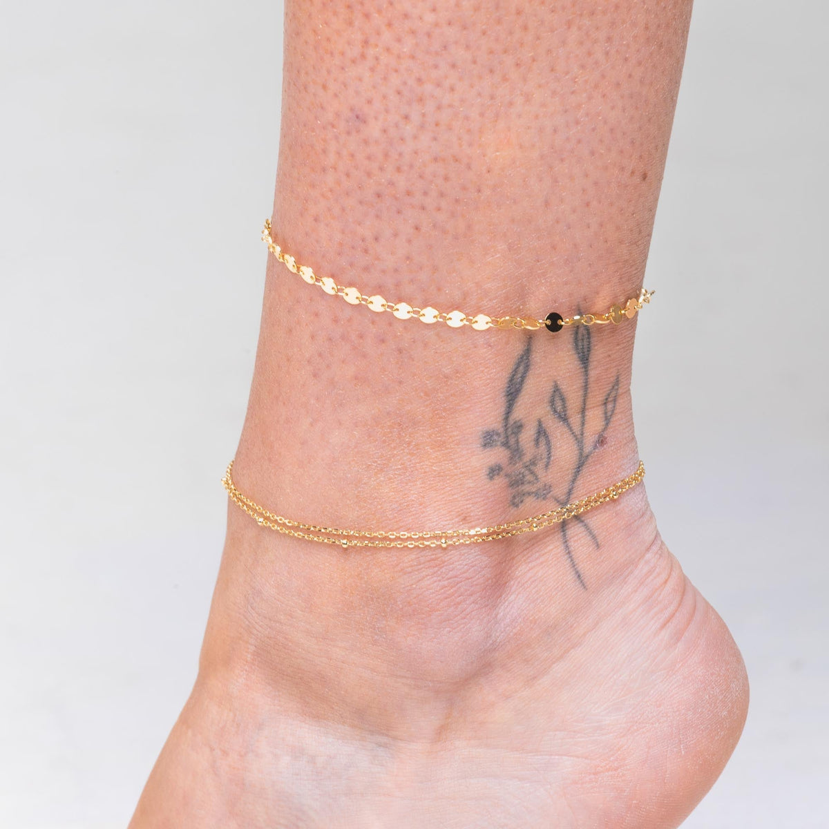 Circle Link Chain Anklet