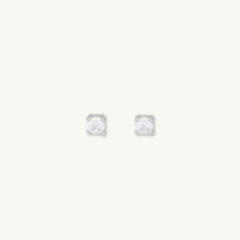 Classic 4 Claw Sapphire Stud Earrings