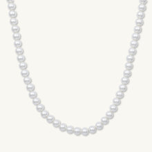Classic 8mm Round Pearl Necklace
