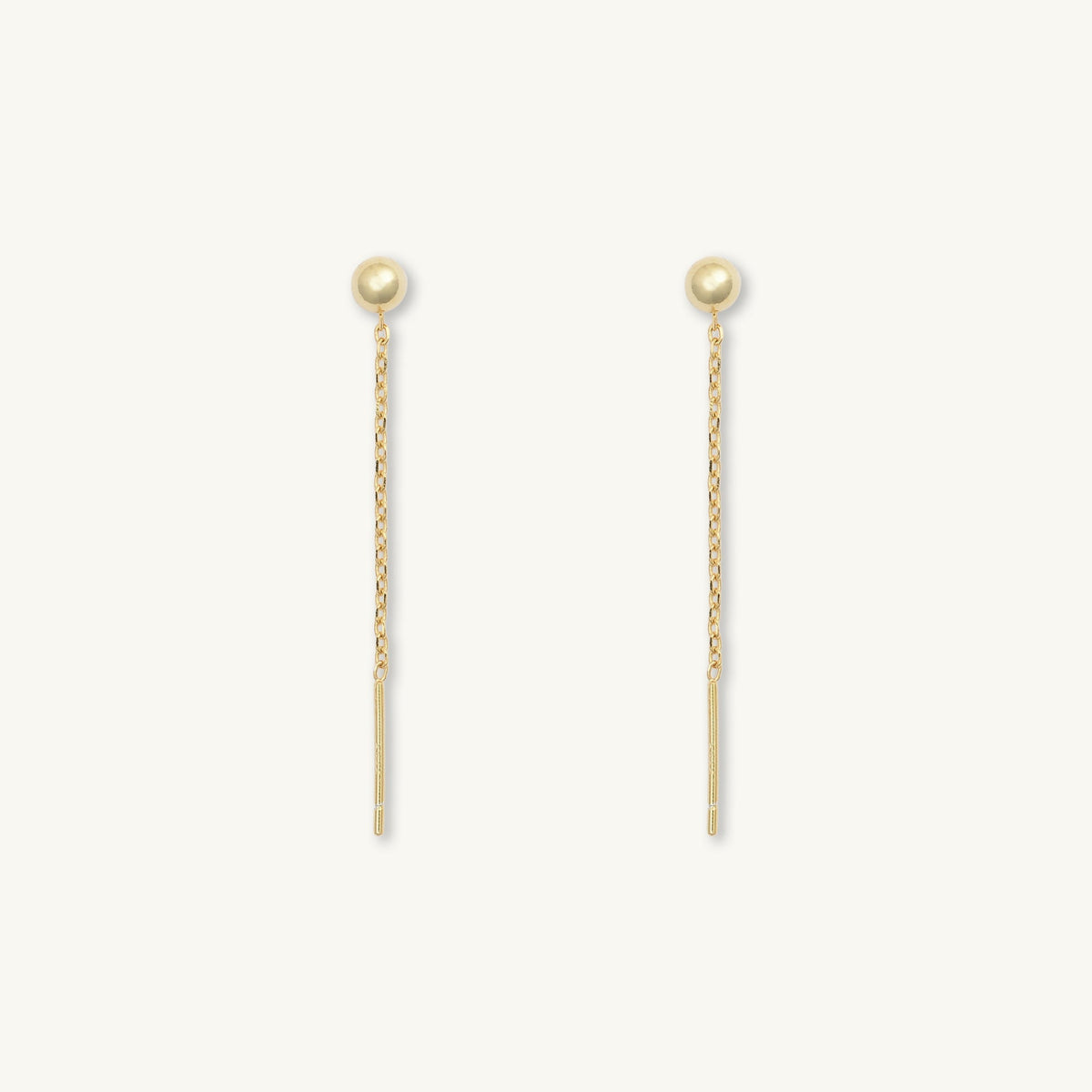 Classic Ball Threader Earrings