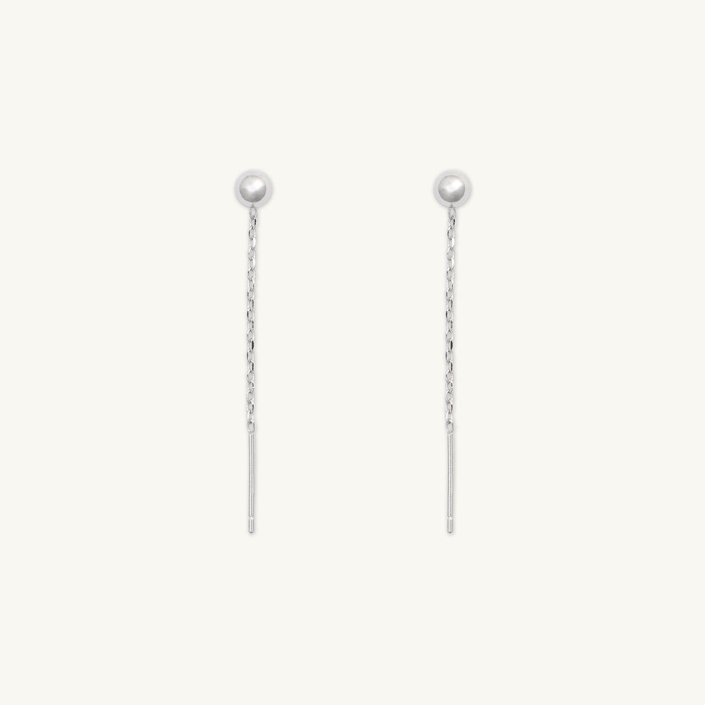 Classic Ball Threader Earrings