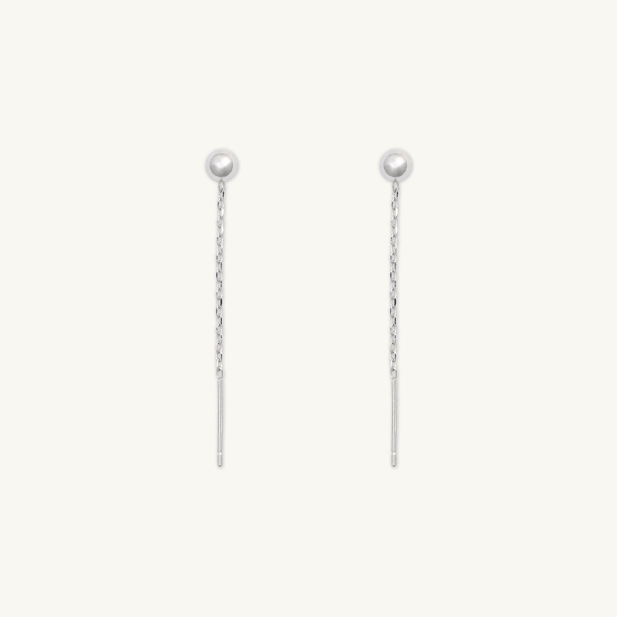 Classic Ball Threader Earrings