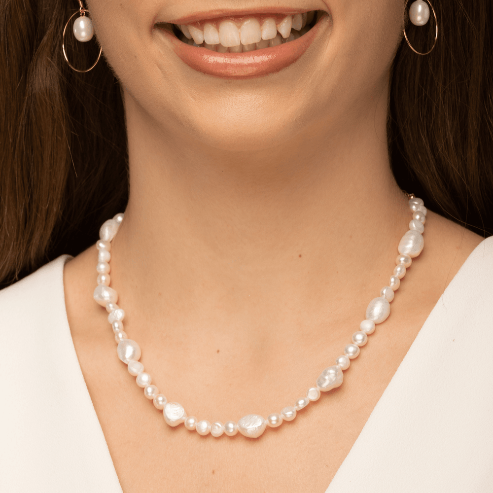 Classic Baroque Pearl Necklace