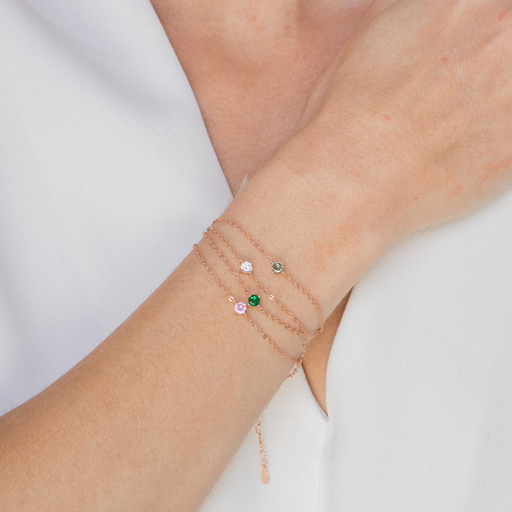 Classic Birthstone Bracelet August