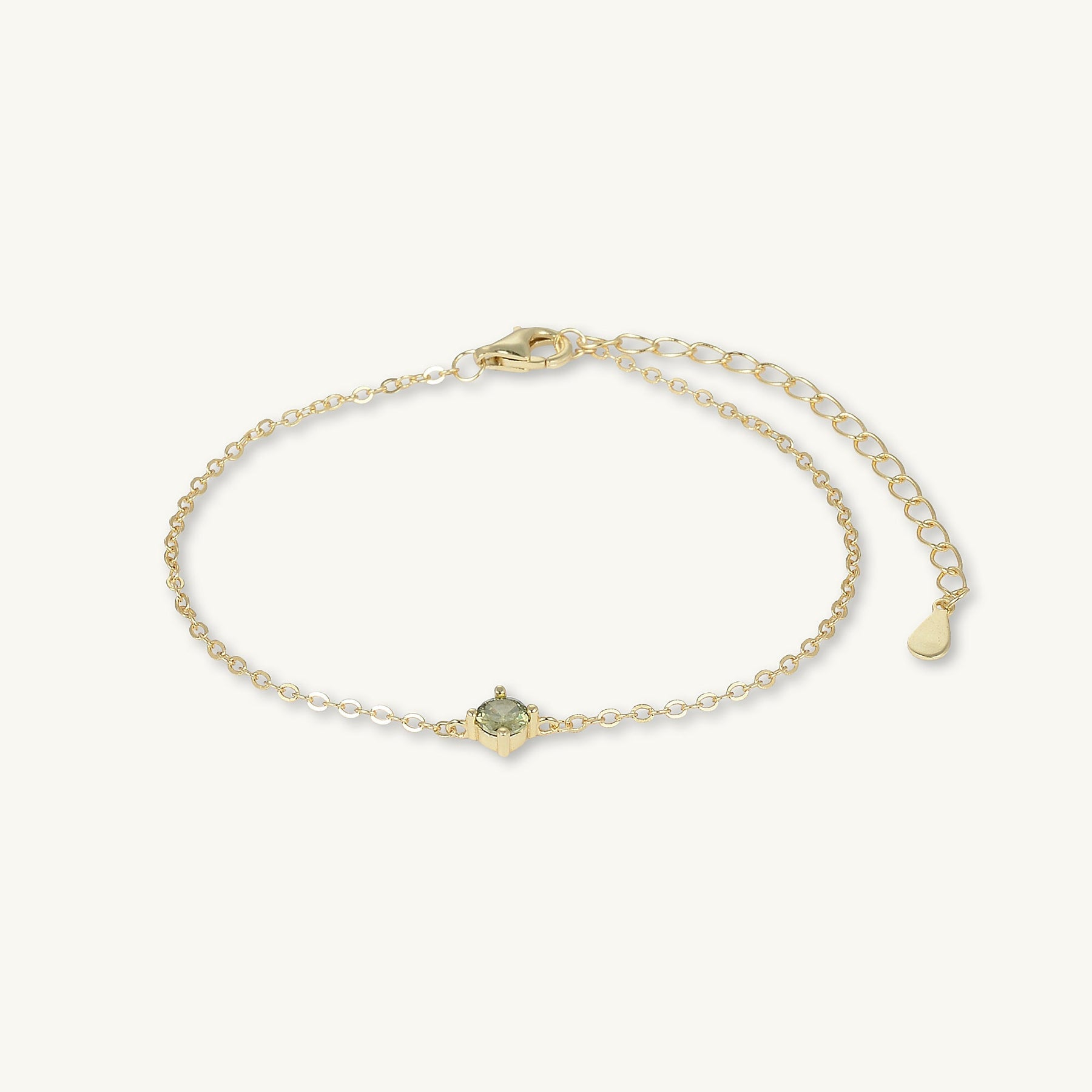 Classic Birthstone Bracelet August