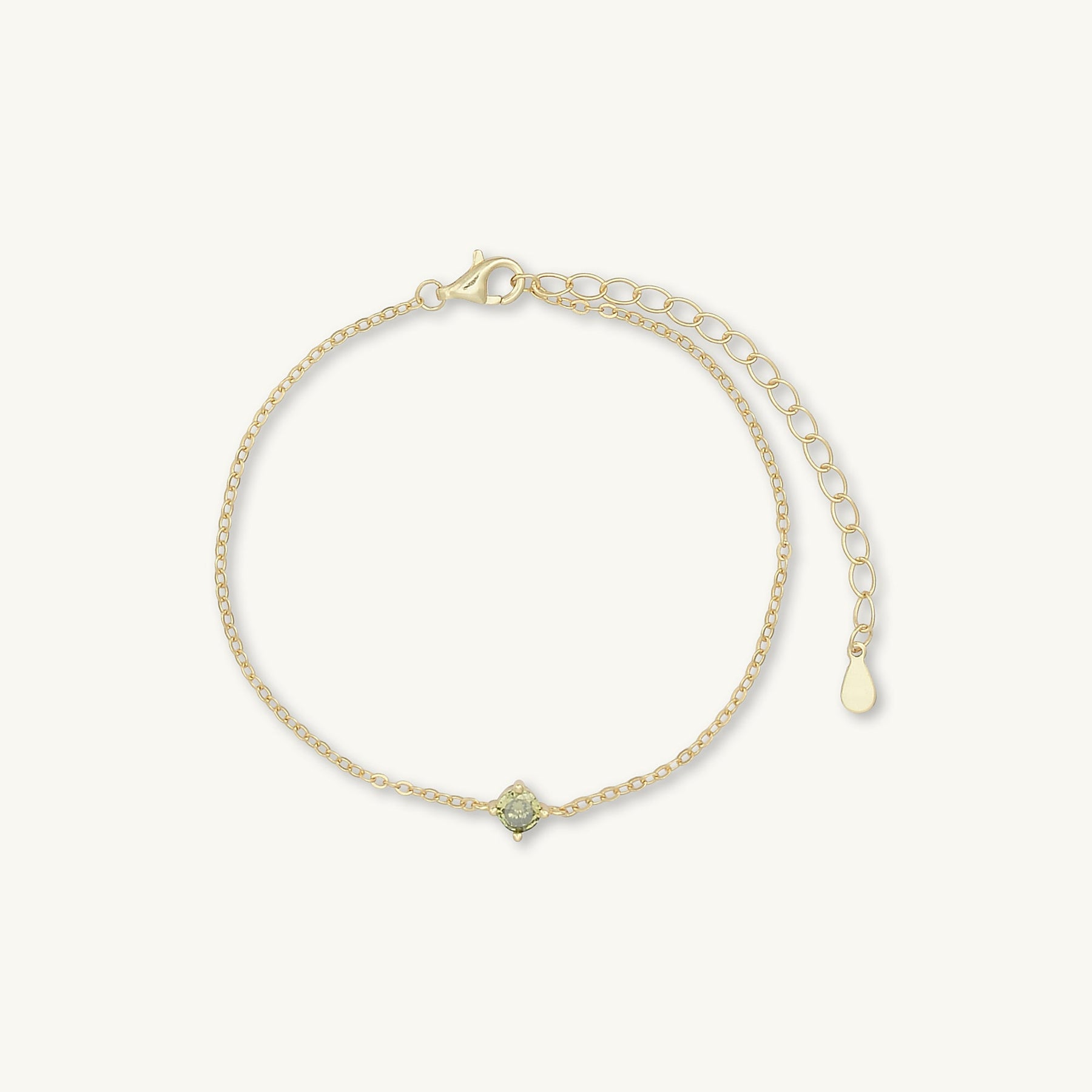 Classic Birthstone Bracelet August