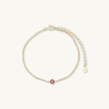 Classic Birthstone Bracelet January
