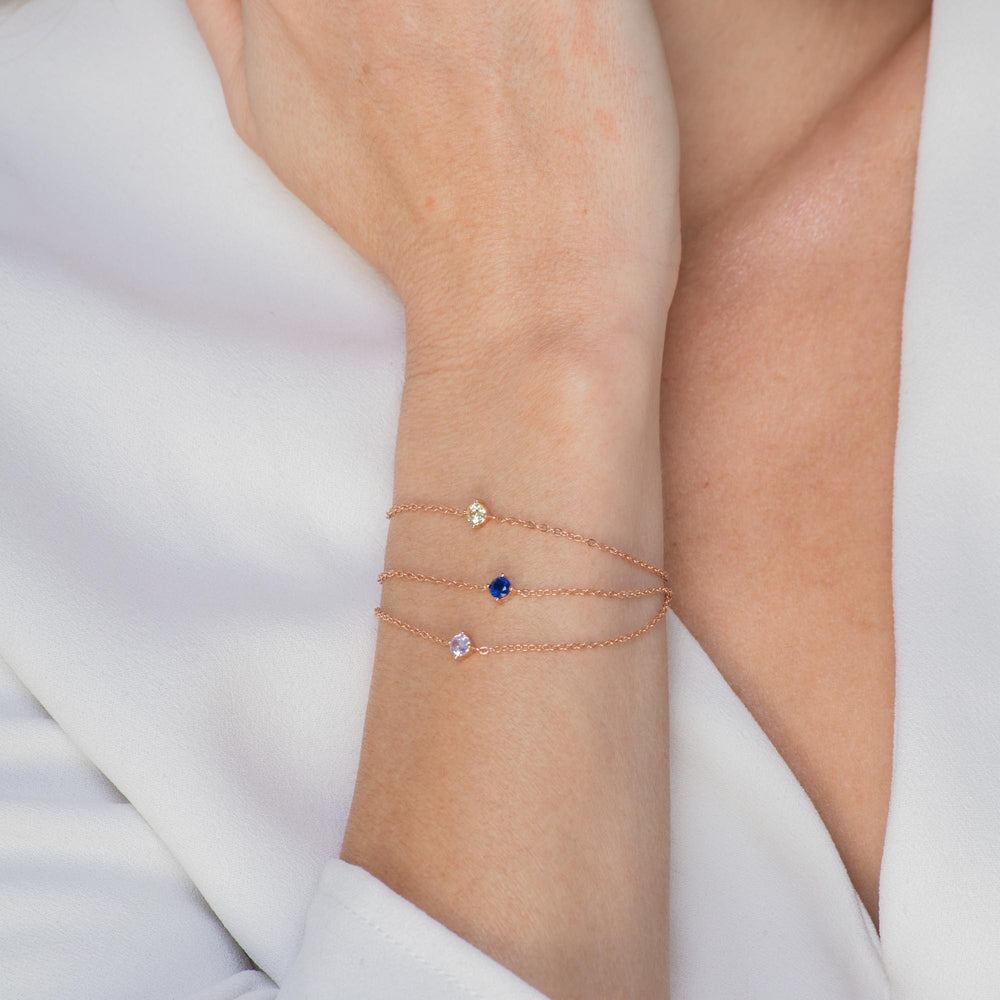 Classic Birthstone Bracelet June