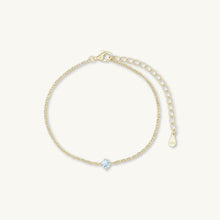 Classic Birthstone Bracelet March
