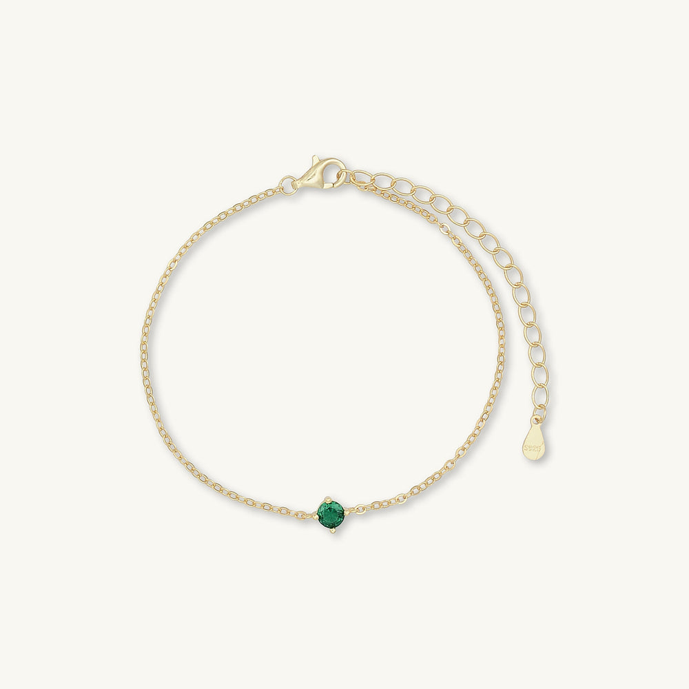 Classic Birthstone Bracelet May