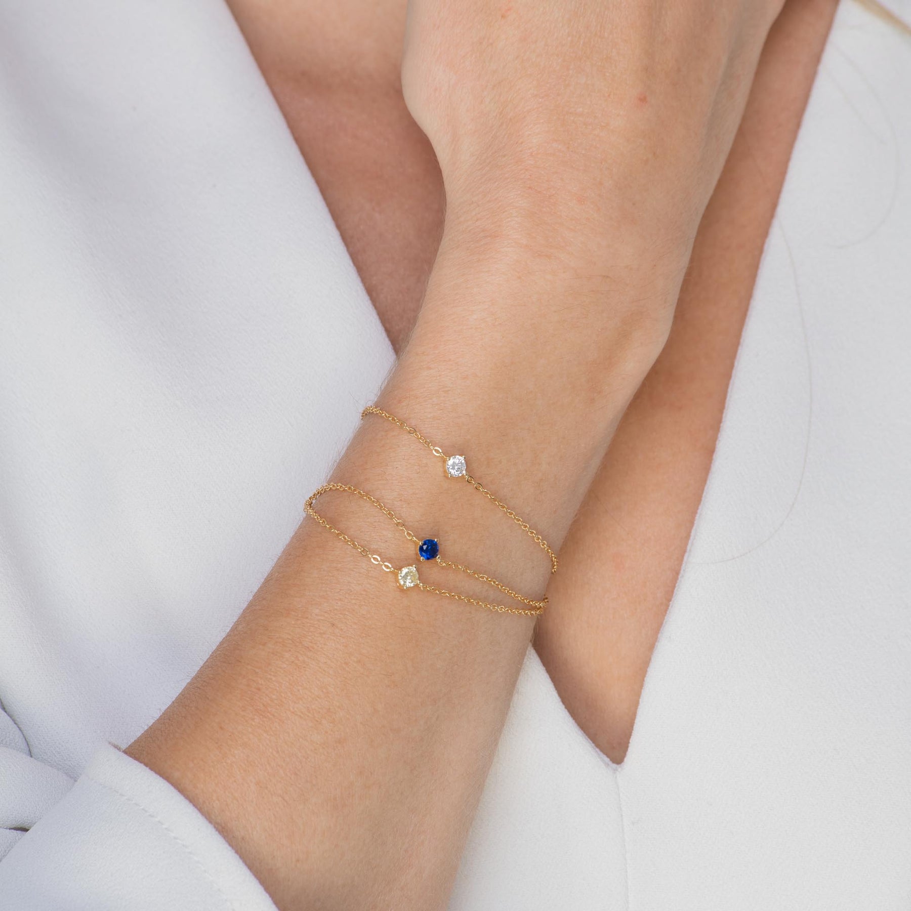 Classic Birthstone Bracelet November
