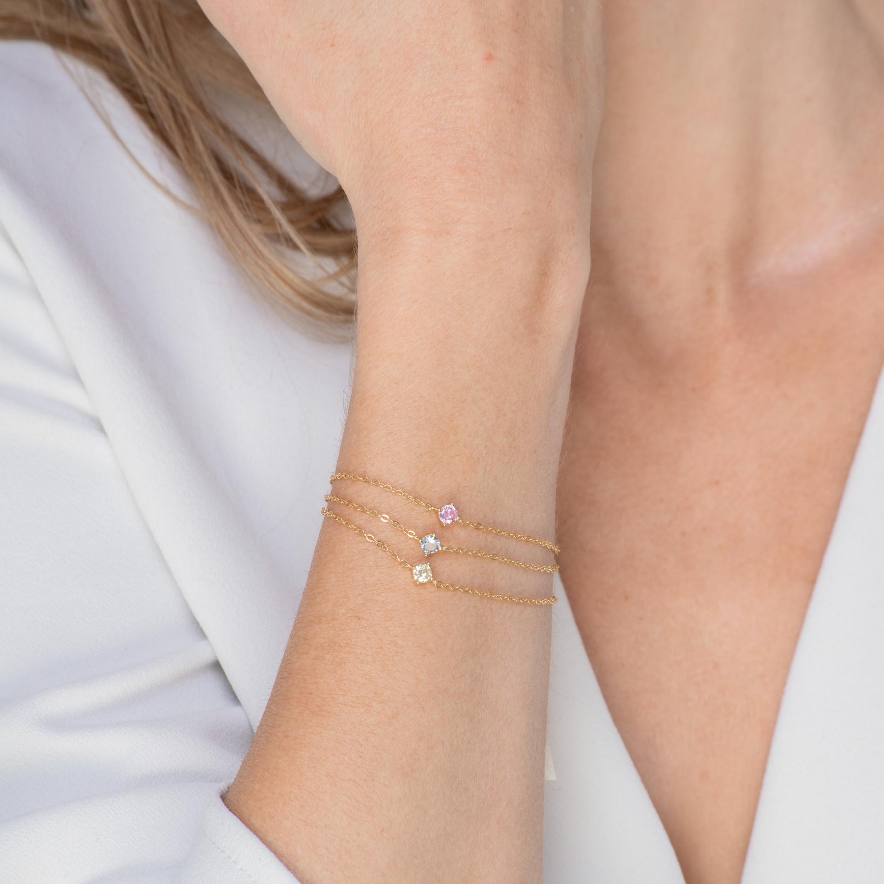 Classic Birthstone Bracelet November