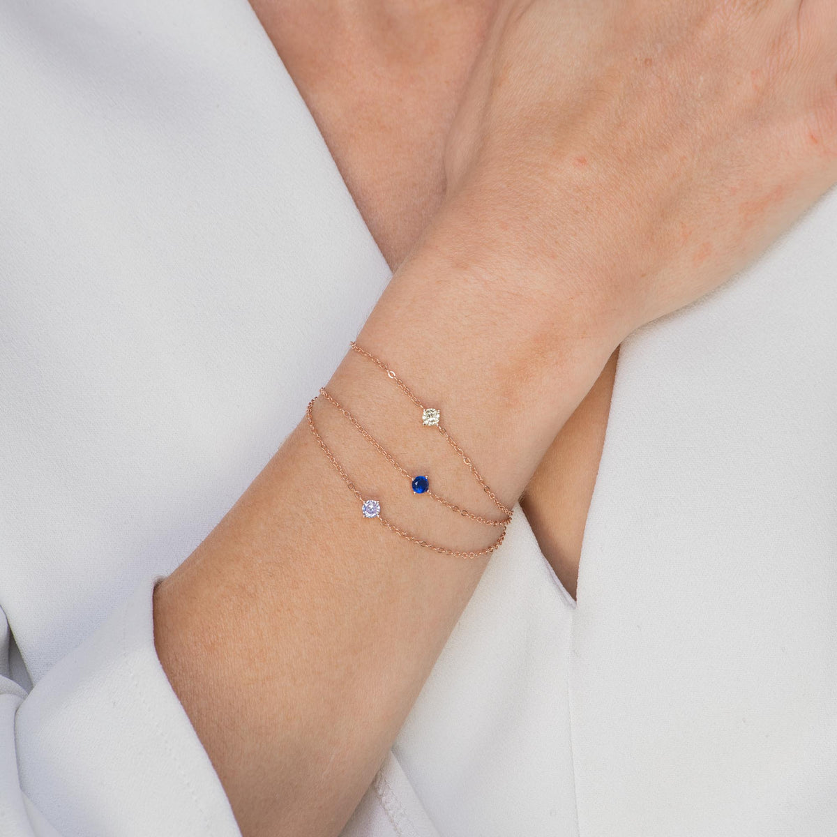 Classic Birthstone Bracelet November