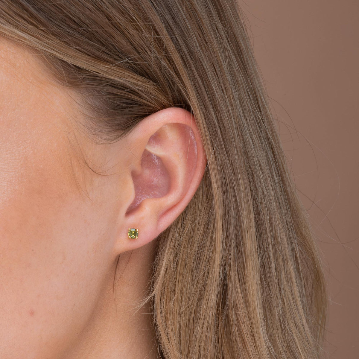 Classic Birthstone Earrings August