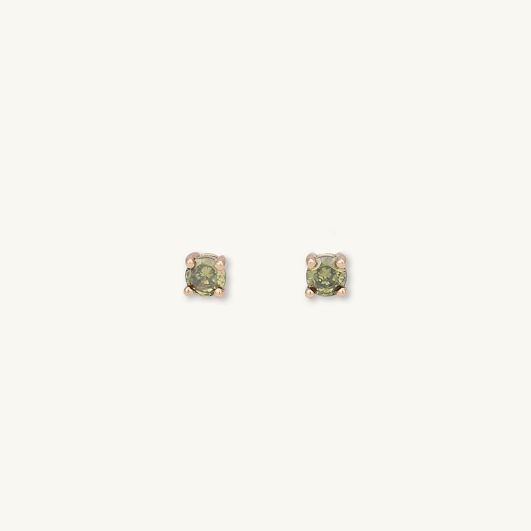 Classic Birthstone Earrings August