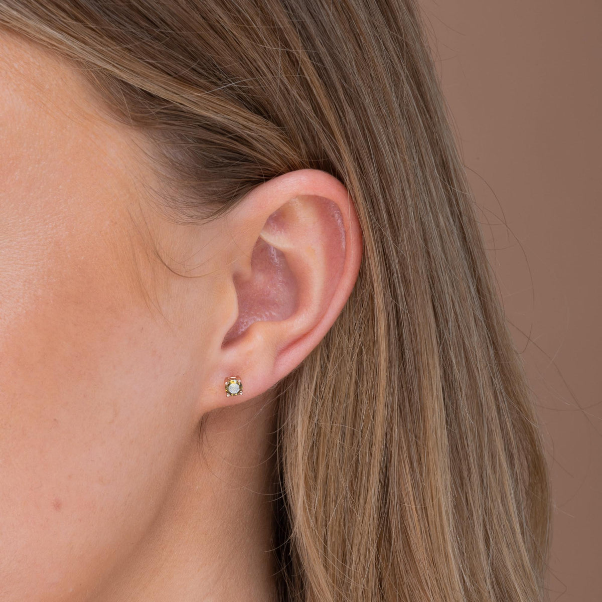 Classic Birthstone Earrings August