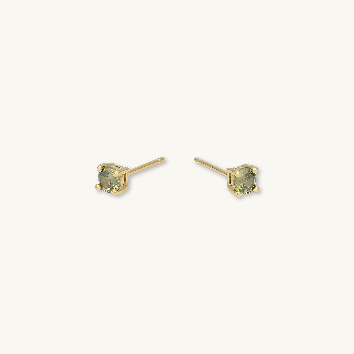 Classic Birthstone Earrings August