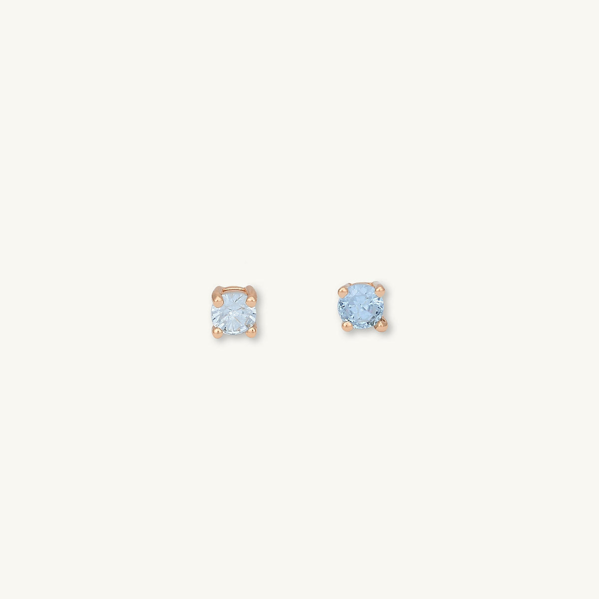 Classic Birthstone Earrings March