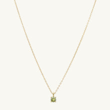 Classic Birthstone Necklace August
