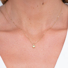 Classic Birthstone Necklace August