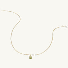 Classic Birthstone Necklace August