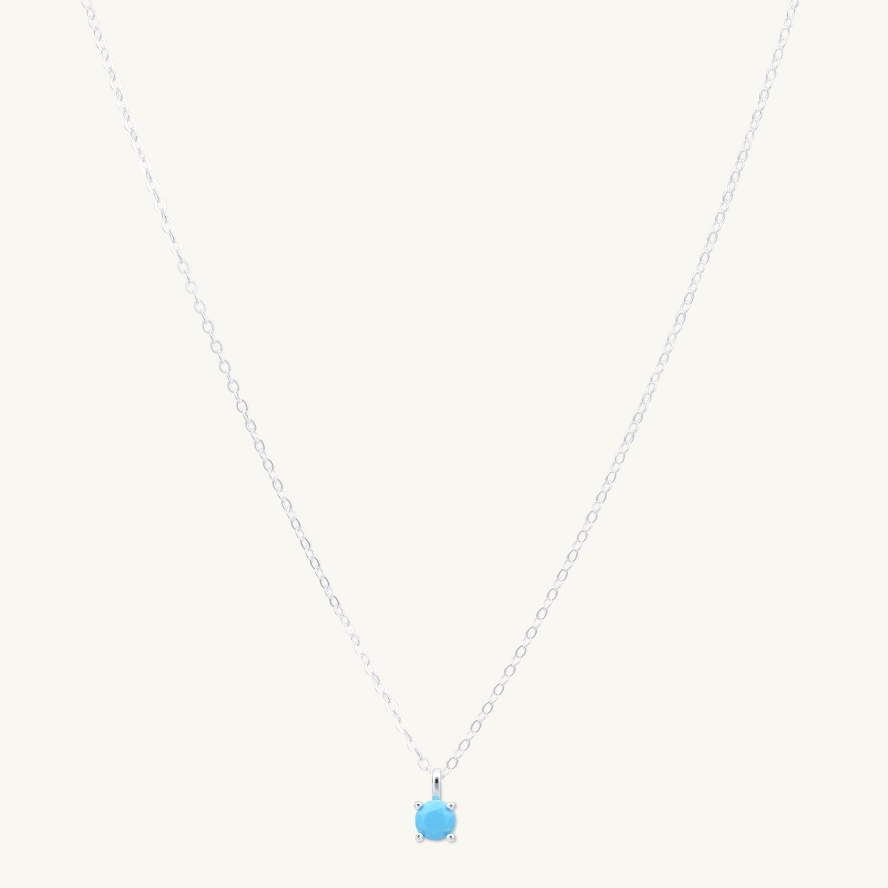 Classic Birthstone Necklace December