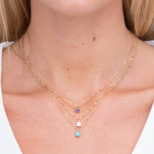 Classic Birthstone Necklace December