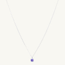 Classic Birthstone Necklace February