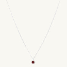 Classic Birthstone Necklace January