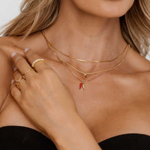 Classic Birthstone Necklace January
