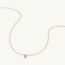 Classic Birthstone Necklace July