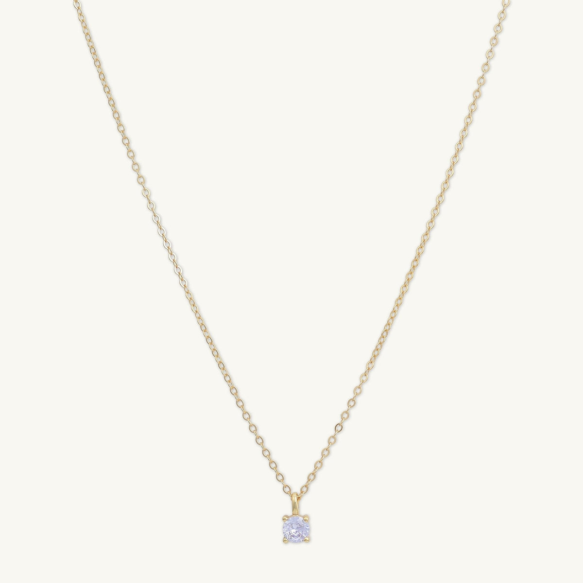 Classic Birthstone Necklace June