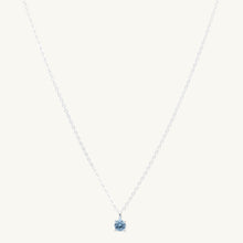 Classic Birthstone Necklace March