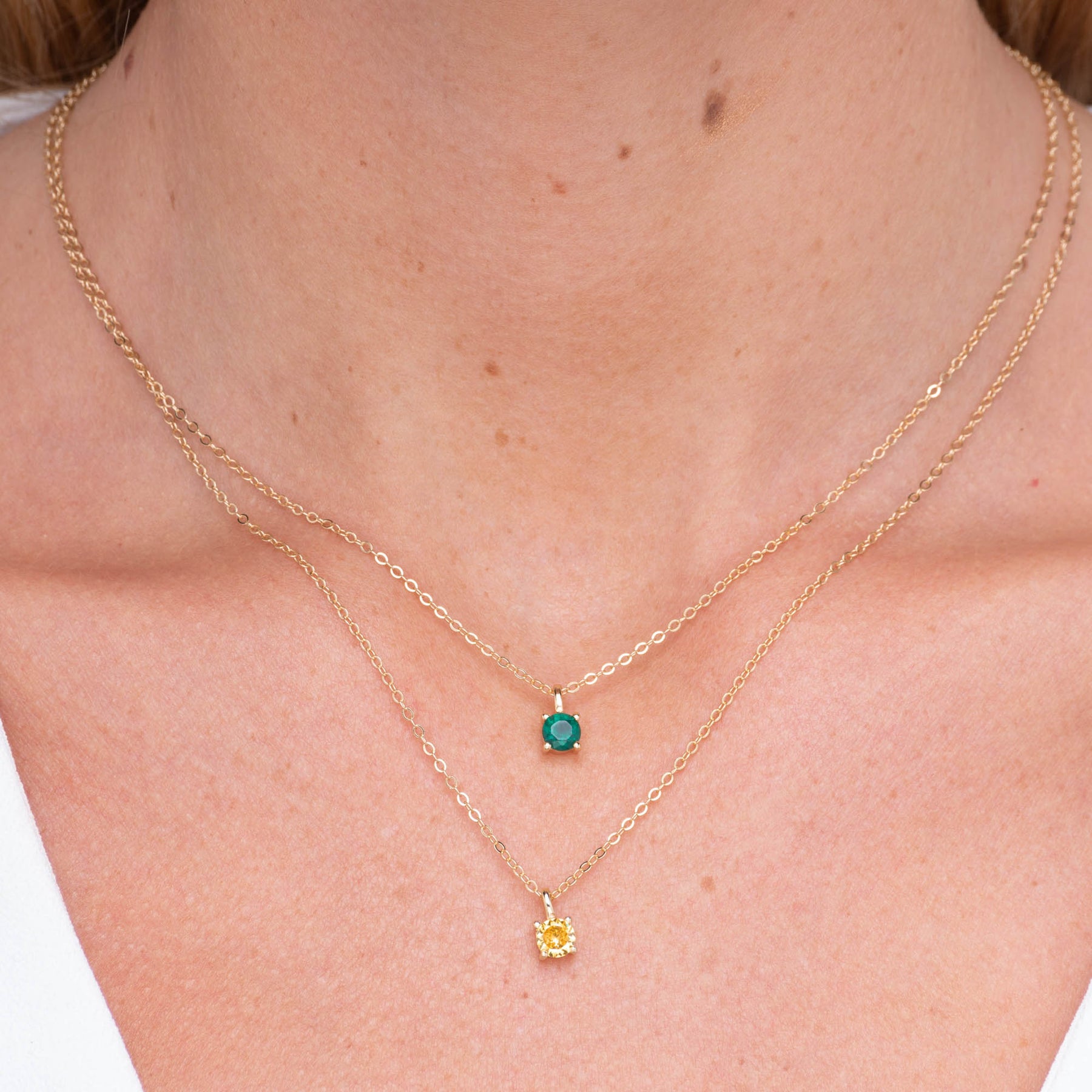 Classic Birthstone Necklace November