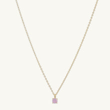Classic Birthstone Necklace October