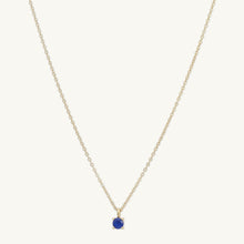 Classic Birthstone Necklace September