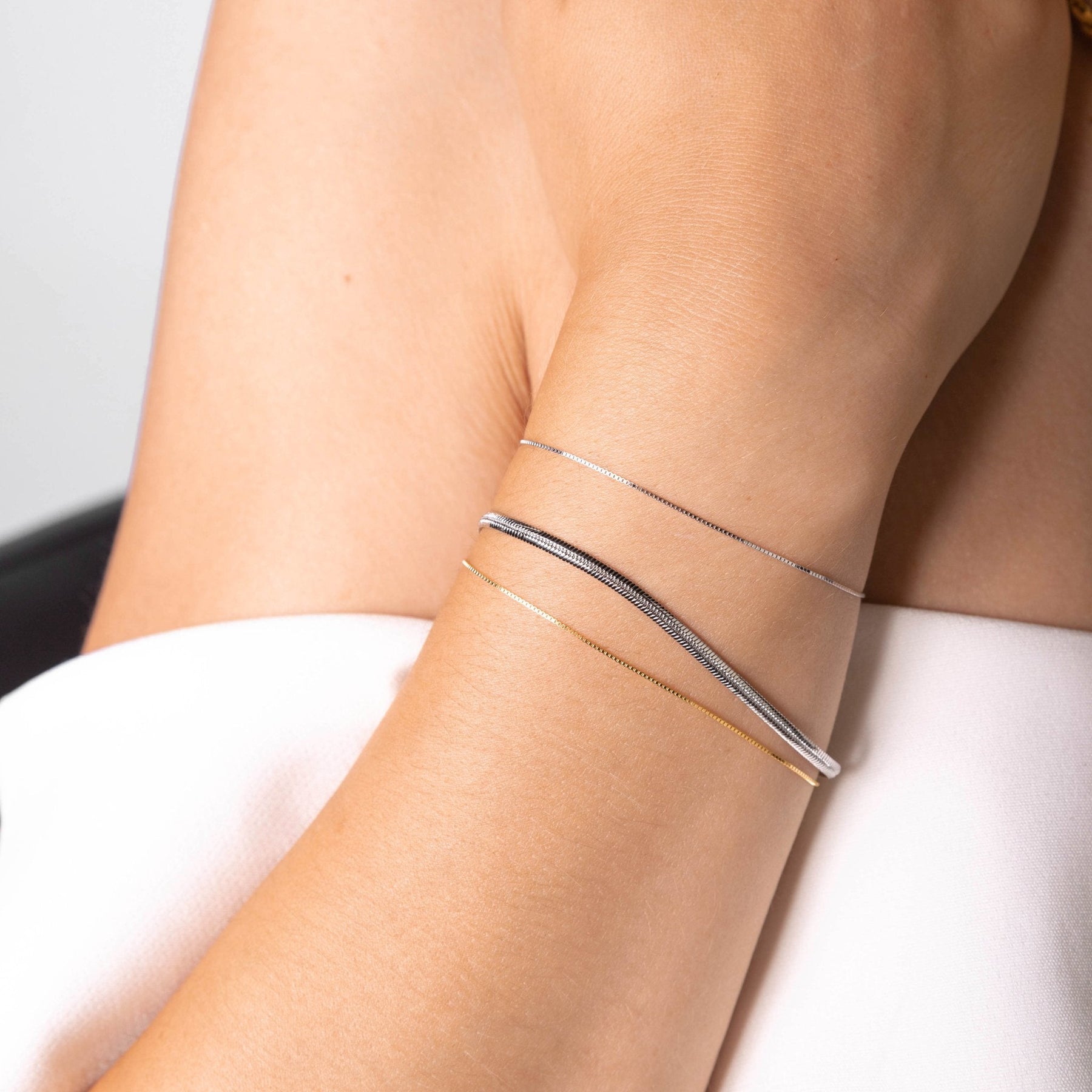 Classic Box Chain Bracelet