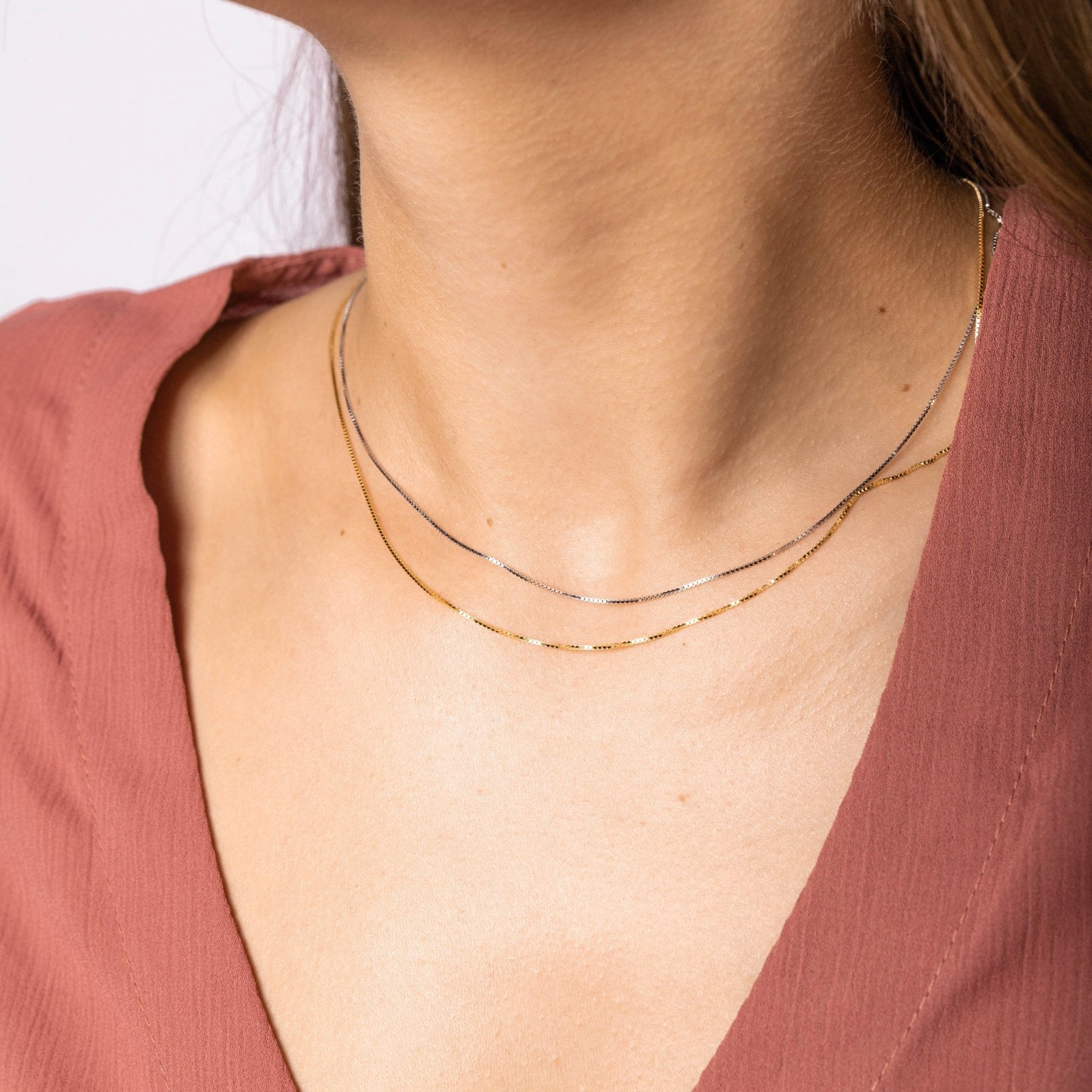 Classic Box Chain Necklace
