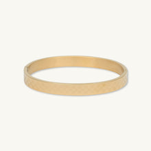 Classic Checkered Bangle Bracelet