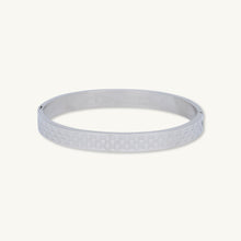 Classic Checkered Bangle Bracelet