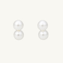 Classic Double Pearl Earrings