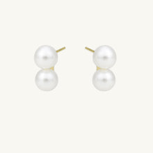 Classic Double Pearl Earrings