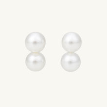 Classic Double Pearl Earrings